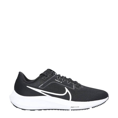 Nike Pegasus hardloopschoenen zwart/wit afbeelding