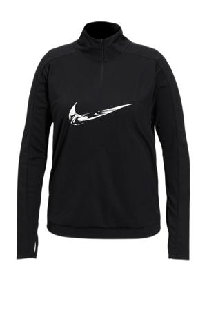 Plus Size sportshirt One Swoosh zwart