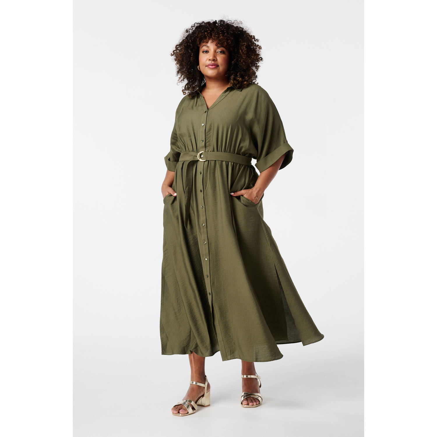 MS Mode maxi jurk kaki