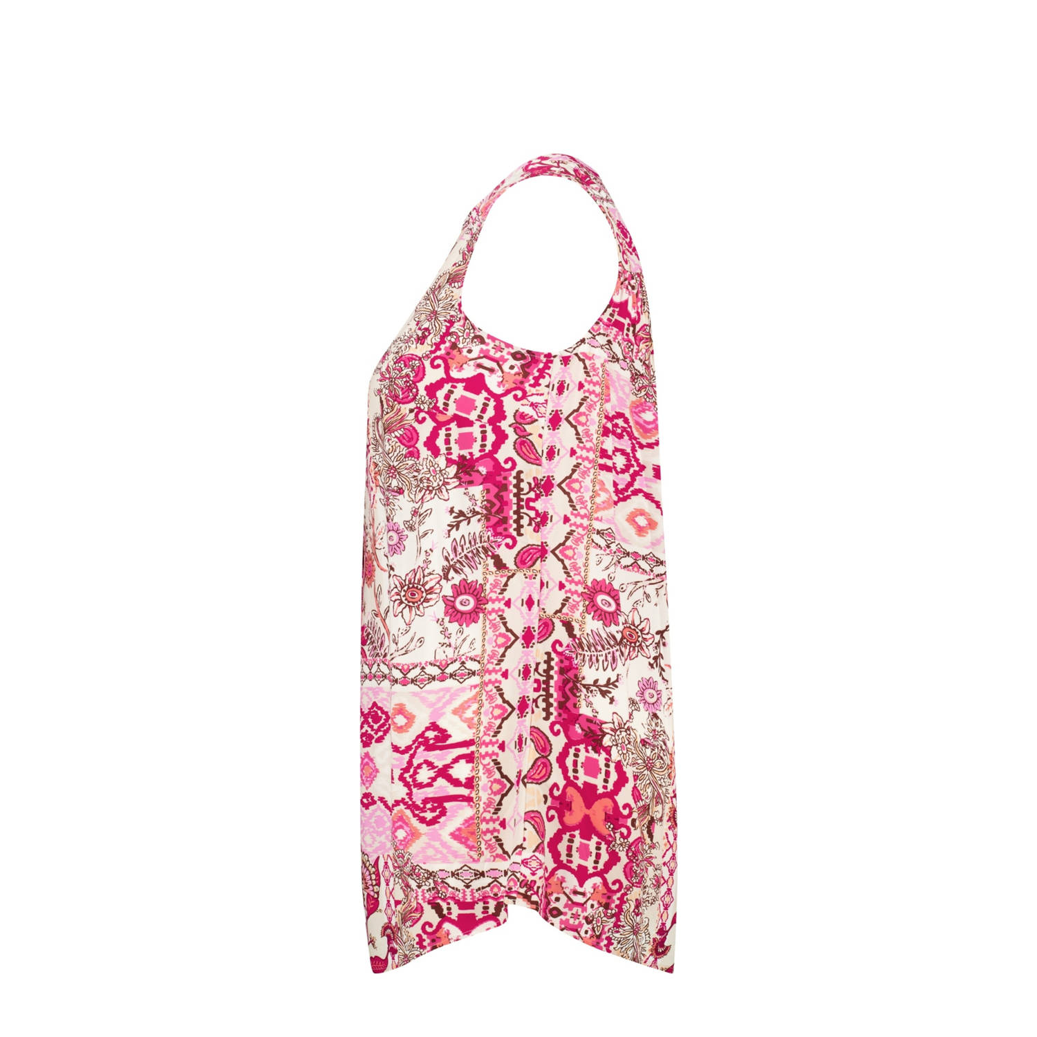 MS Mode mouwloze top roze