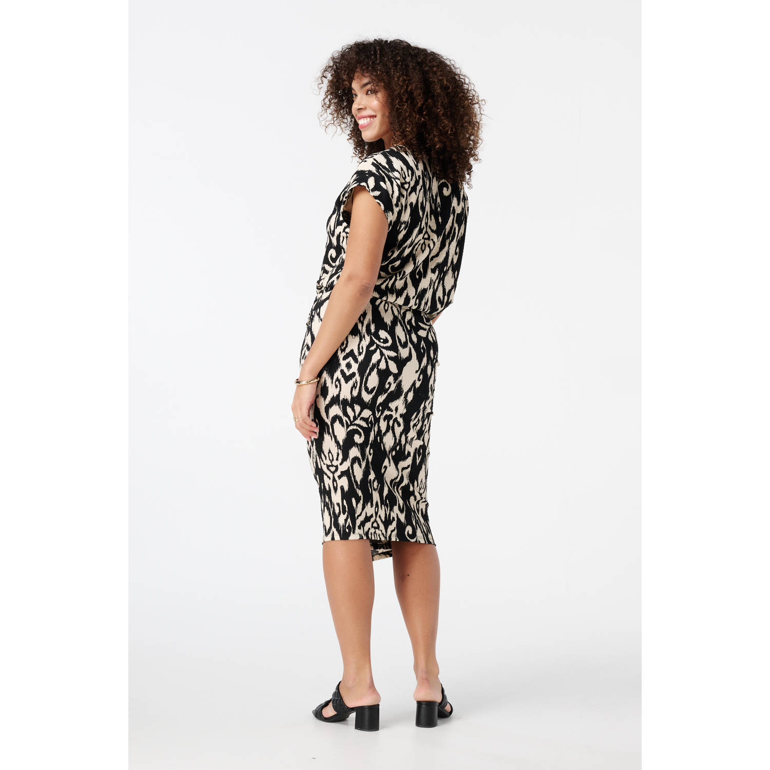 MS Mode midi rok ecru