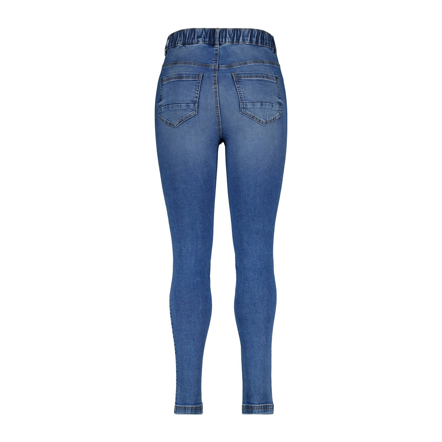 MS Mode slim fit jeans medium blue denim