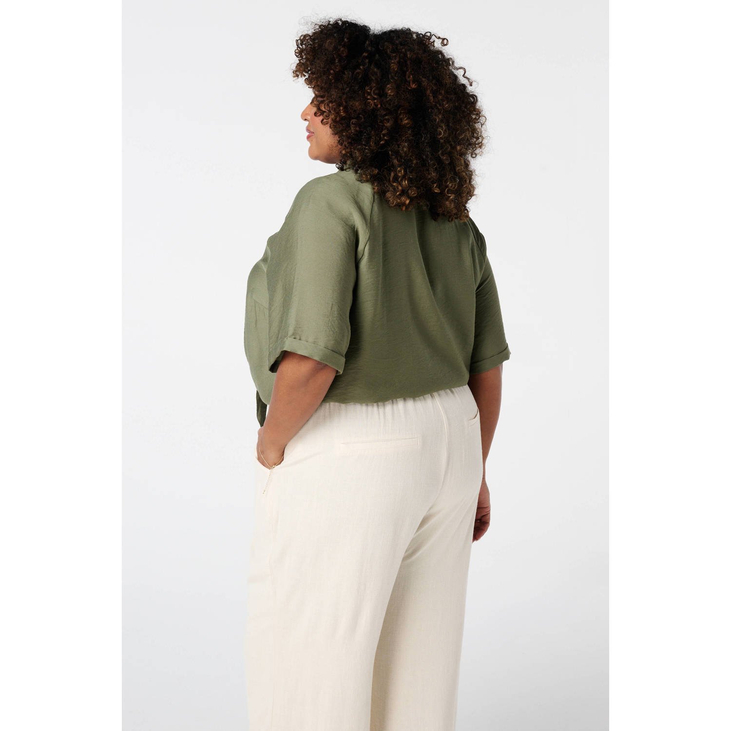 MS Mode blouse groen