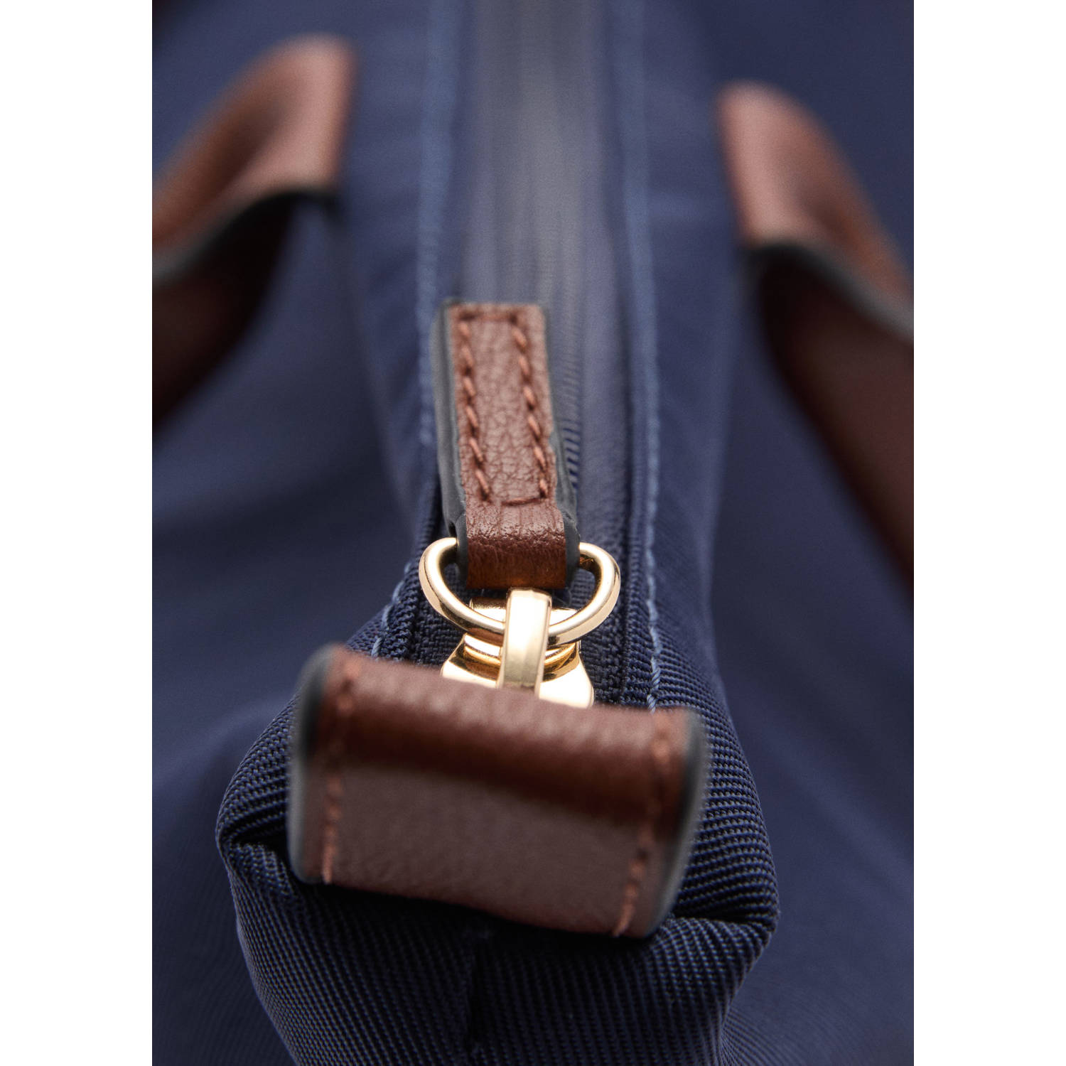 MANGO TEEN shopper marineblauw