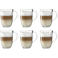Leonardo Latte Macchiato Glazen - Napoli 380 ml - 6 stuks - Hittebestendig