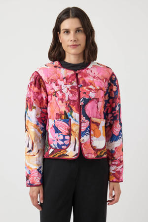 jack quilted paars