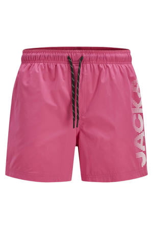 zwemshort JPSTMAUI met logo roze