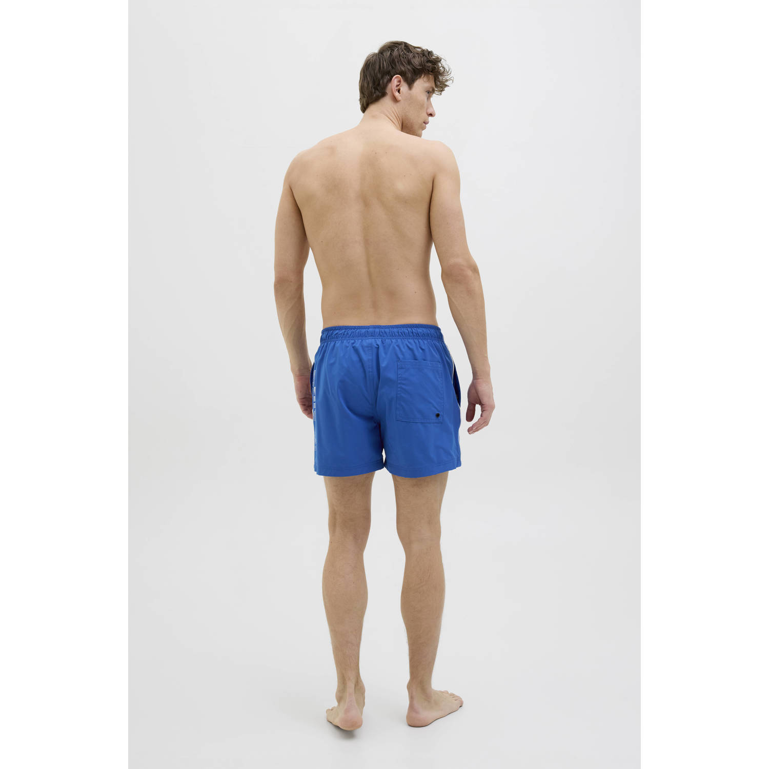 JACK & JONES PANTS STUDIO zwemshort JPSTMAUI kobaltblauw