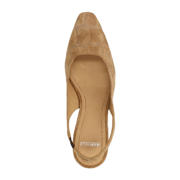 thumbnail: Manfield suède slingback pumps beige