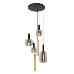 JOANET - Hanglamp - Ø 65 cm - 4xE27 - Messing