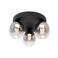 Lucide TAMINO - PlafonniÃ¨re - LED Dimb. - 3x5,6W 3000K - Zwart TAMINO