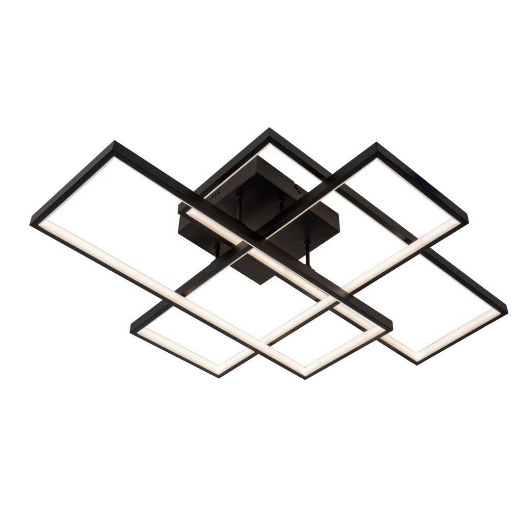 Lucide LOKERO - Plafonnière - LED Dimb. - CCT - 1x60W 2700K/ LOKERO