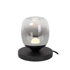 TAMINO - Tafellamp - Ø 15 cm - LED - 1x6W 3000K - Zwart 