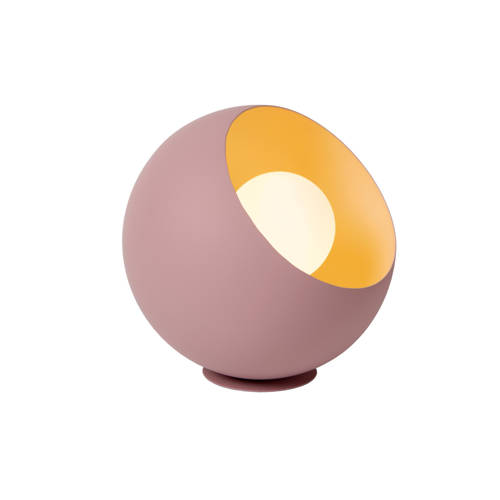 Lucide DOREDOS - Tafellamp - Ø 20 cm - 1xE27 - Roze afbeelding