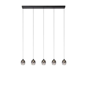 TAMINO - Hanglamp - LED Dimb. - 5x5,6W 3000K - Zwart  