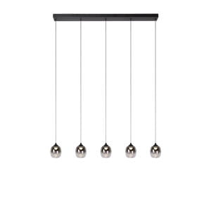TAMINO - Hanglamp - LED Dimb. - 5x5,6W 3000K - Zwart