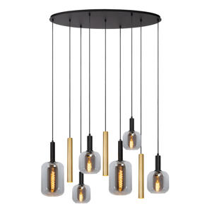 JOANET - Hanglamp - 6xE27 - Messing  