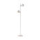 Lucide SKANSKA - Vloerlamp - LED Dimb. - 2x5W 3000K - Wit
