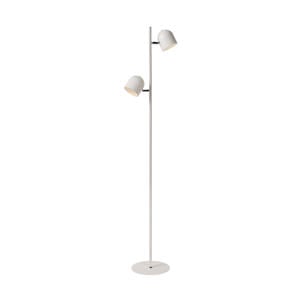 SKANSKA - Vloerlamp - LED Dimb. - 2x5W 3000K - Wit