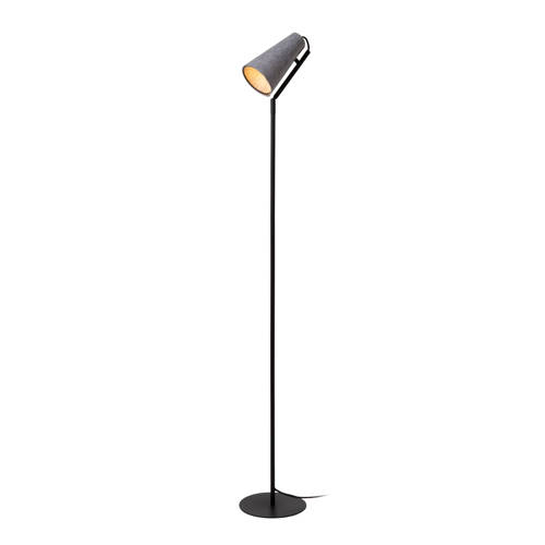 Lucide BENSEN - Vloerlamp - 1xE14 - Grijs afbeelding