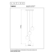 thumbnail: Lucide TAMINO - Hanglamp - Ø 36 cm - LED Dimb. - 4x5,2W 3000