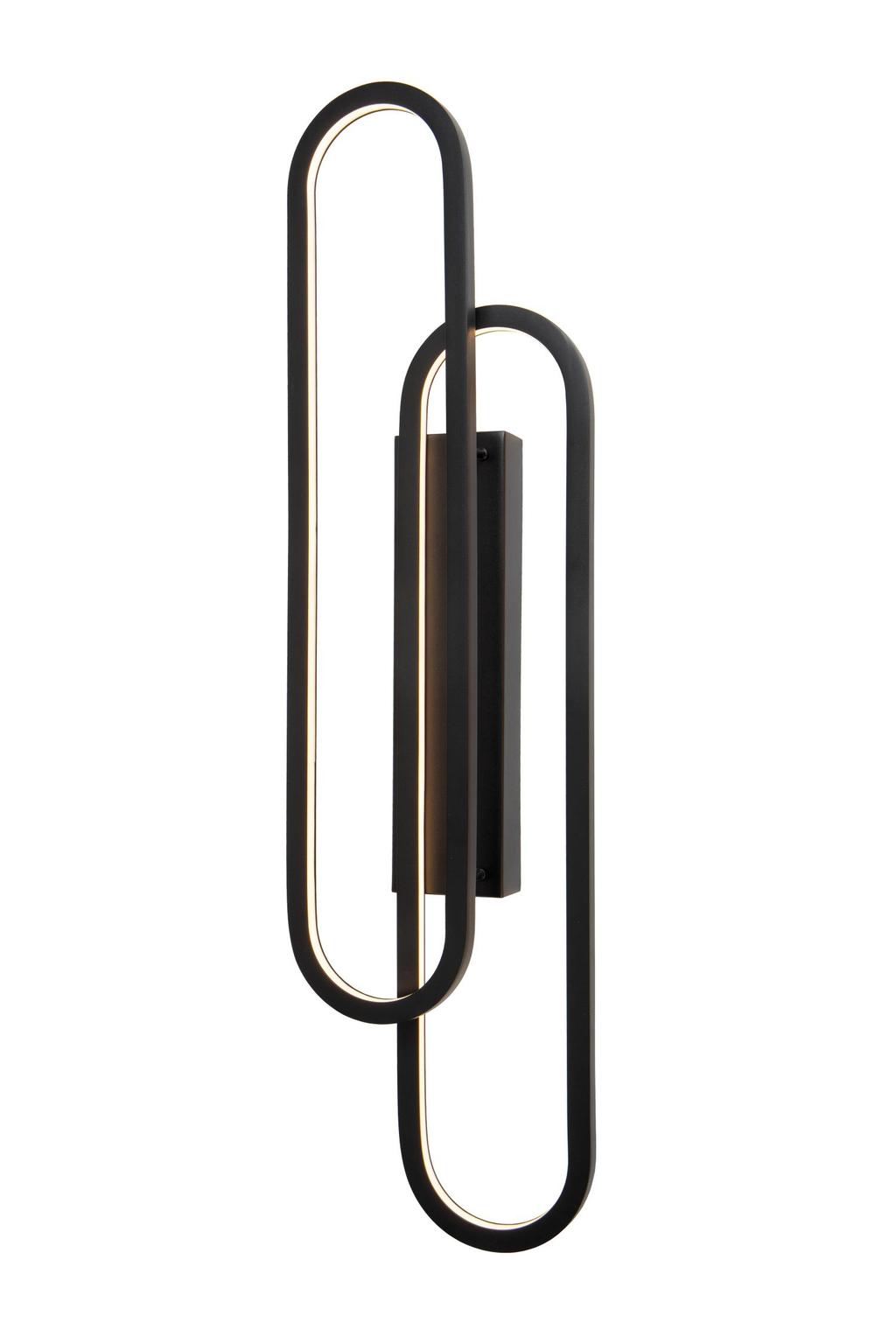 Lucide THELMA - Wandlamp - LED Dimb. - 1x35W 2700K - Zwart