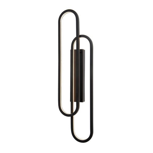 Lucide THELMA - Wandlamp - LED Dimb. - 1x35W 2700K - Zwart afbeelding