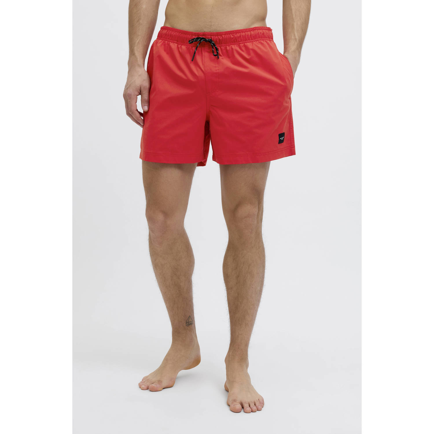 JACK & JONES PANTS STUDIO zwemshort JPSTMAUI rood
