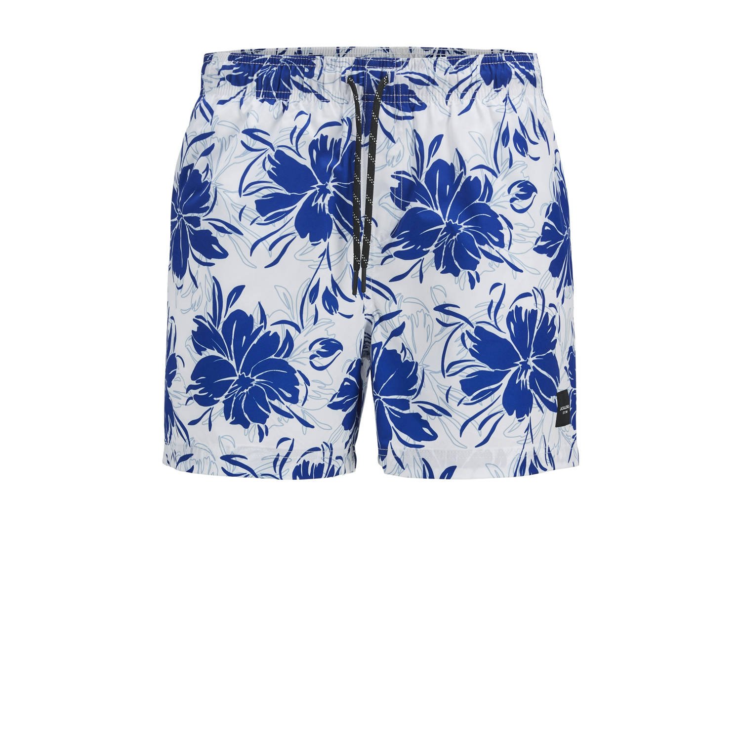 JACK & JONES PANTS STUDIO zwemshort JPSTMAUI wit blauw