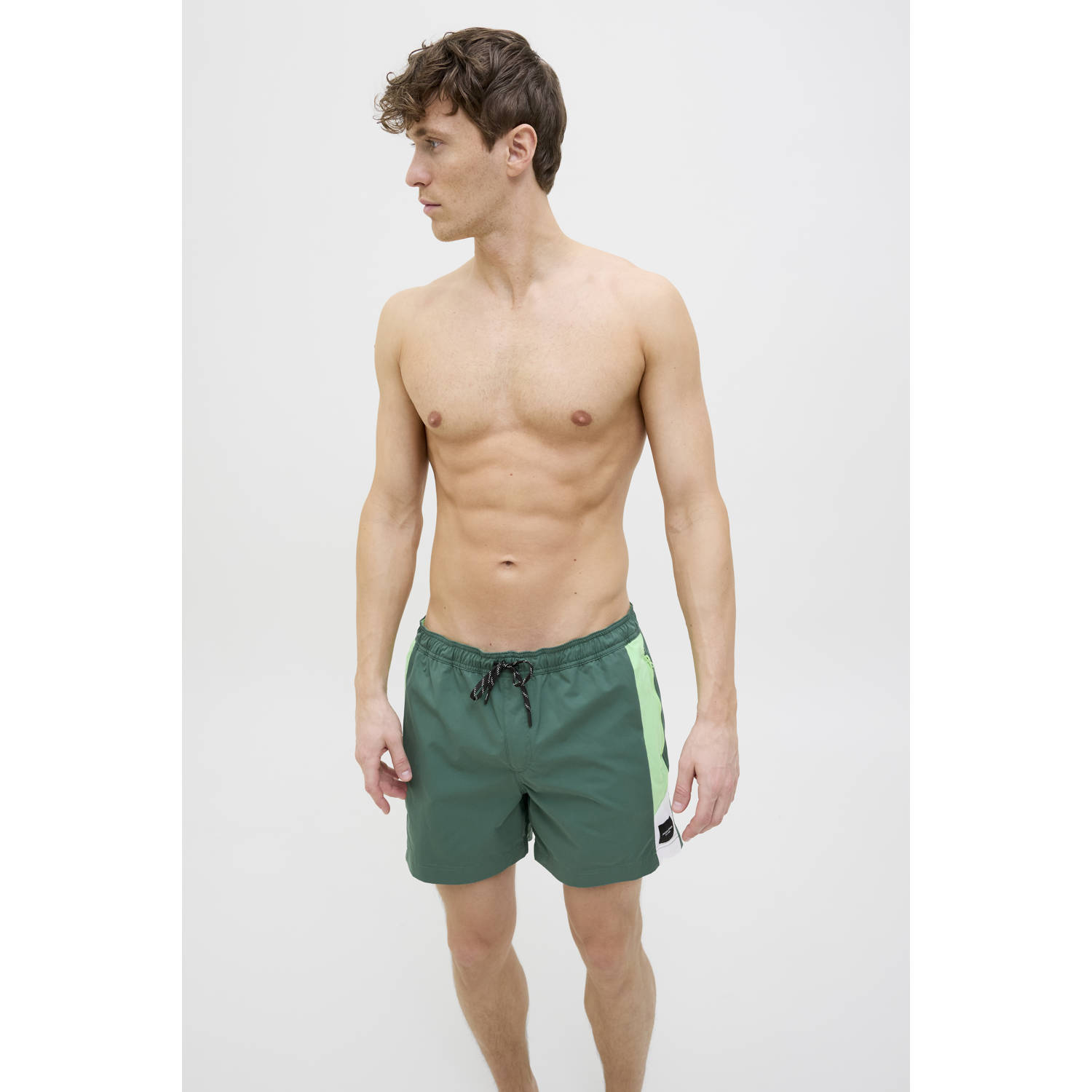 JACK & JONES PANTS STUDIO zwemshort JPSTMAUI groen
