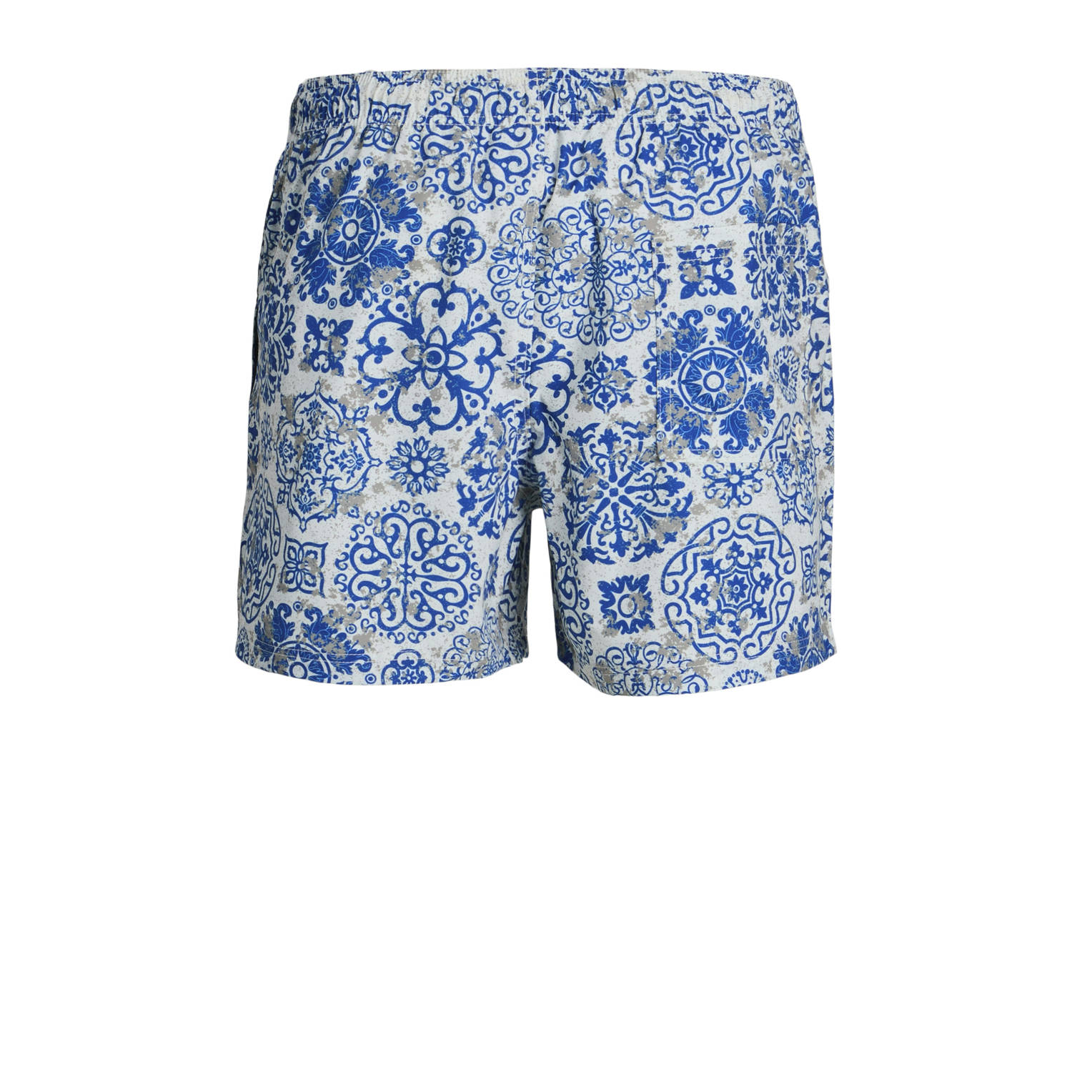 JACK & JONES PANTS STUDIO zwemshort JPSTMAUI blauw wit