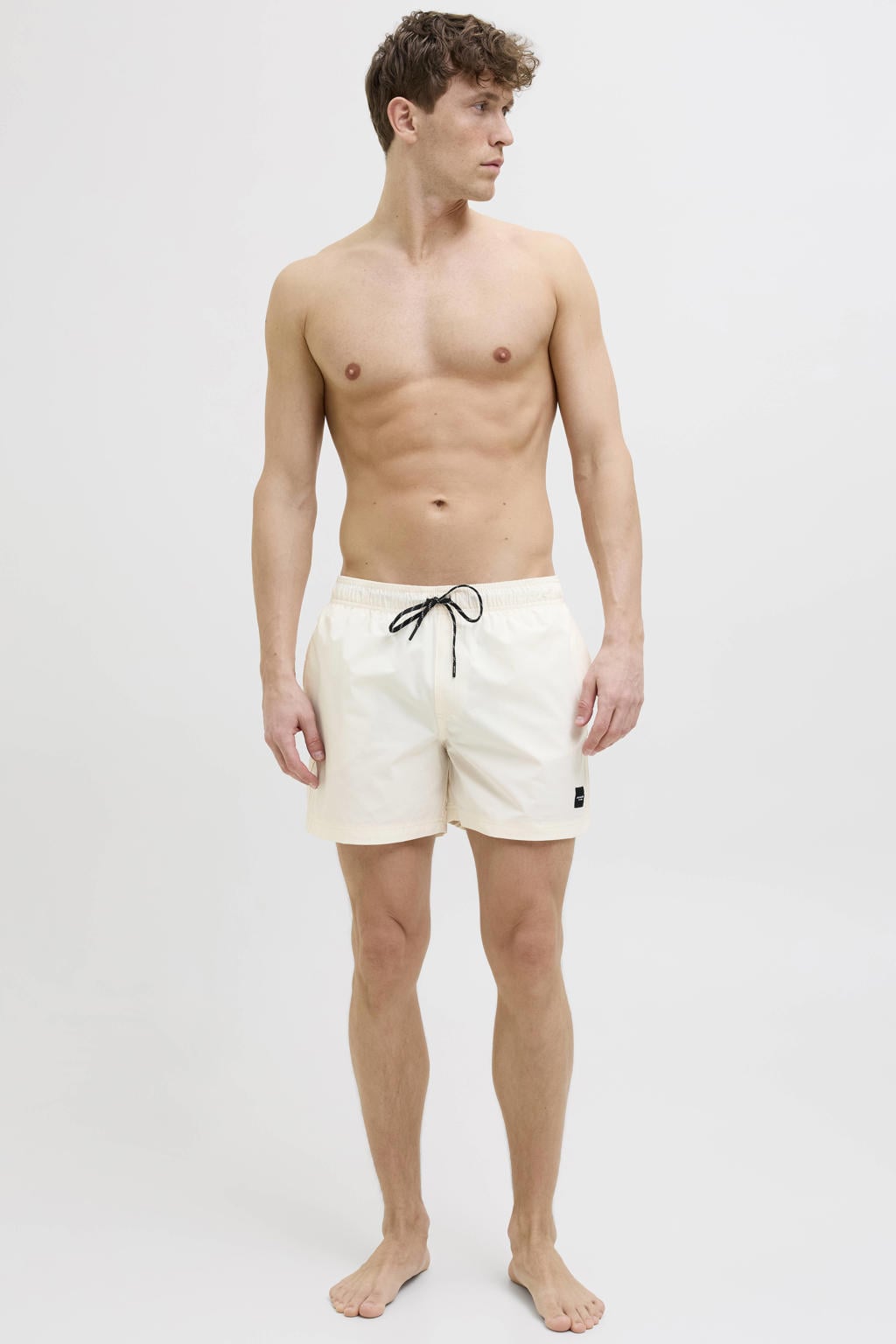 JACK & JONES PANTS STUDIO zwemshort JPSTMAUI wit