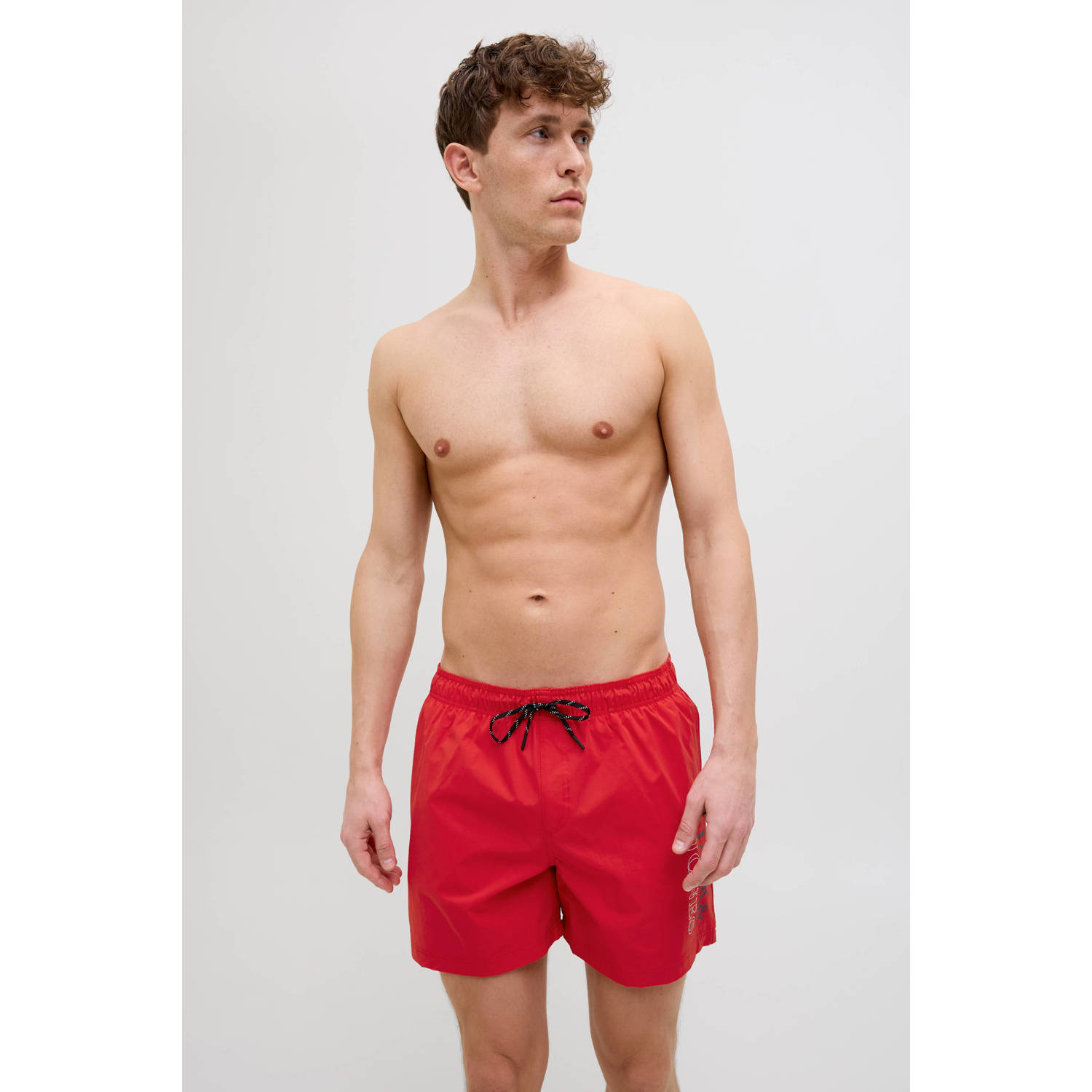 JACK & JONES PANTS STUDIO zwemshort JPSTMAUI rood
