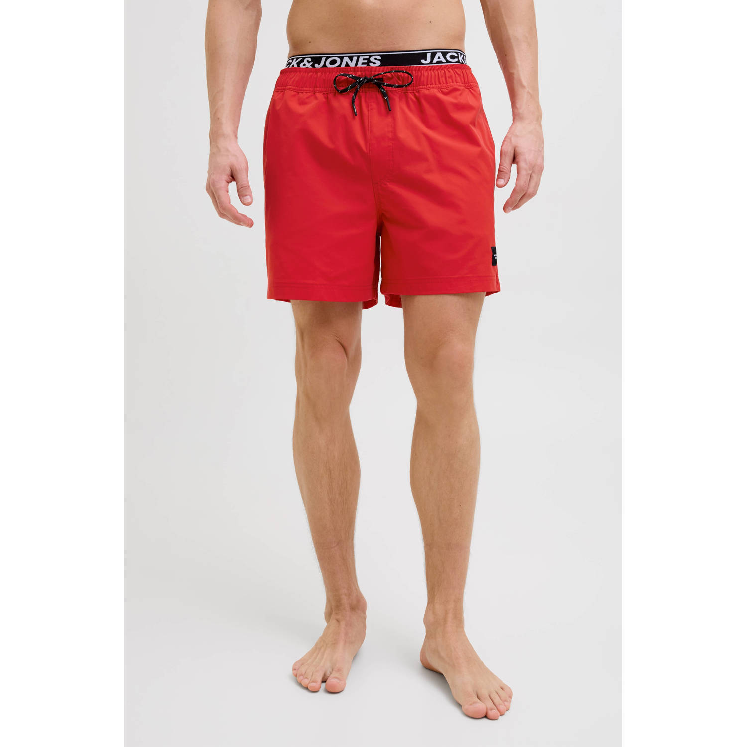 JACK & JONES PANTS STUDIO zwemshort JPSTMAUI rood