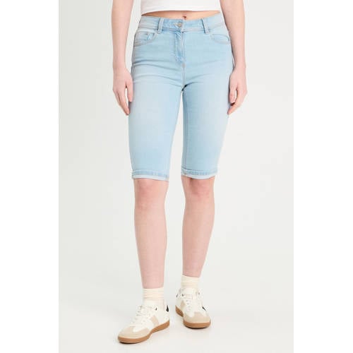 Cache Cache denim slim regular waist short light blue denim afbeelding