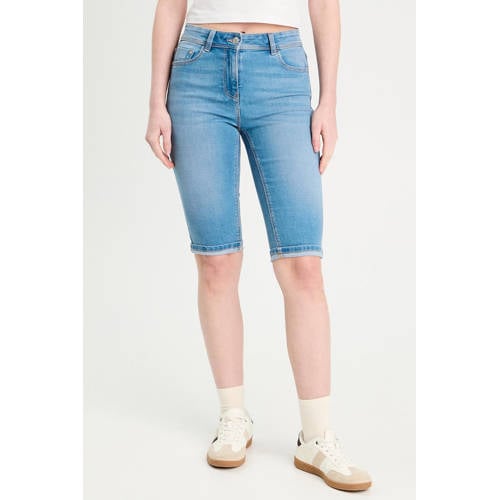 Cache Cache denim slim regular waist short medium blue denim afbeelding