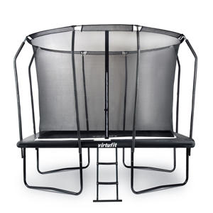 Premium Rechthoekige Trampoline met Veiligheidsnet - Gratis trap 183 x 274 x 245 cm