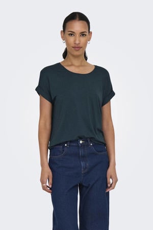 T-shirt grijsblauw