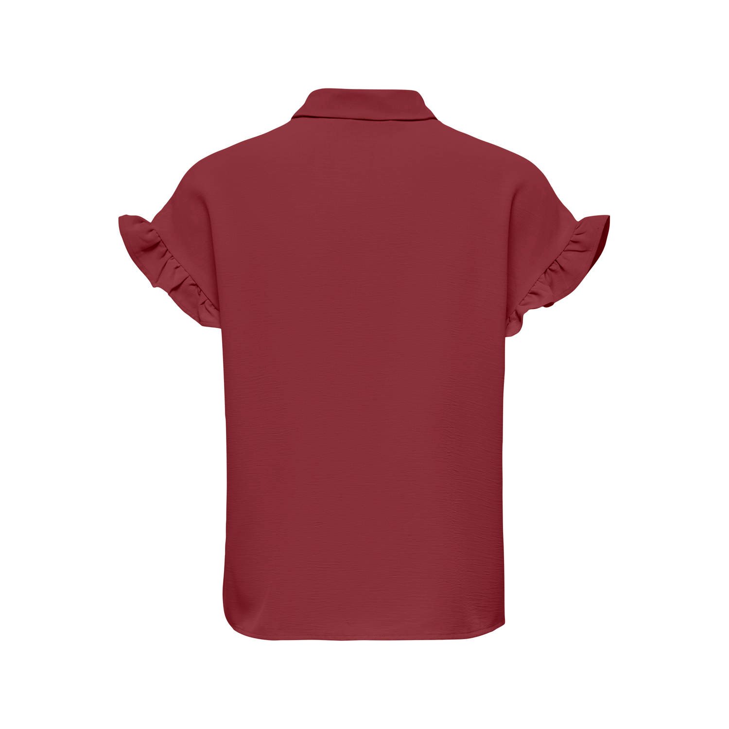 ONLY blouse roodbruin