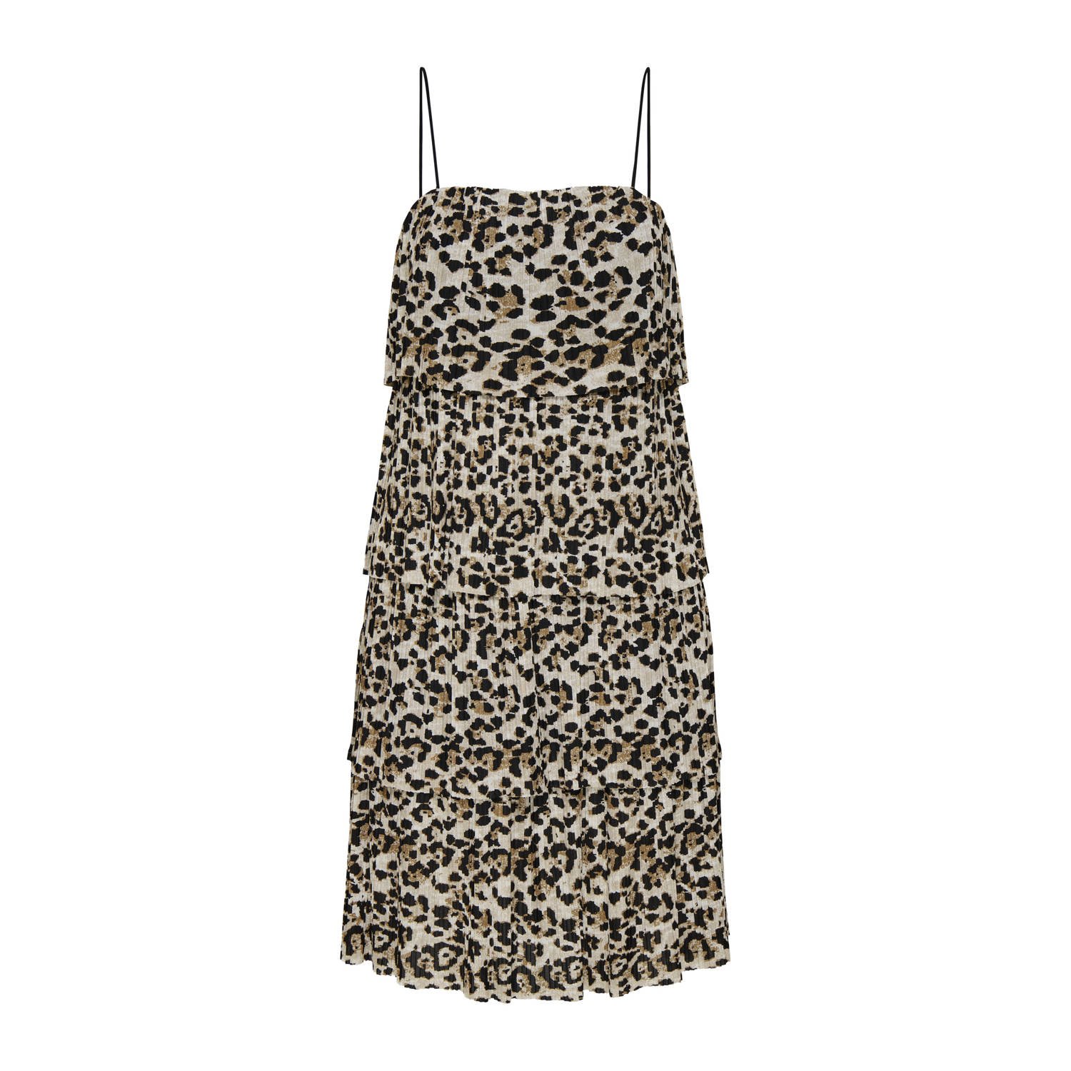 ONLY zomerjurk gebreid bruin