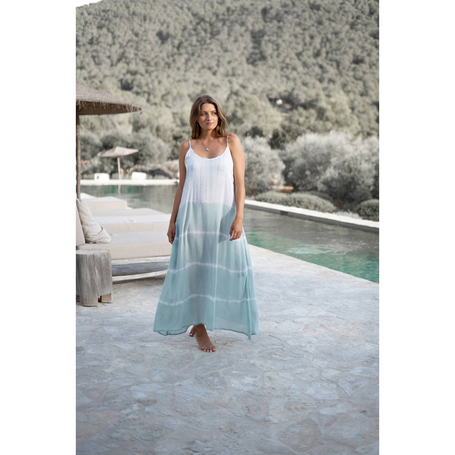IBZmode maxi jurk mintgroen
