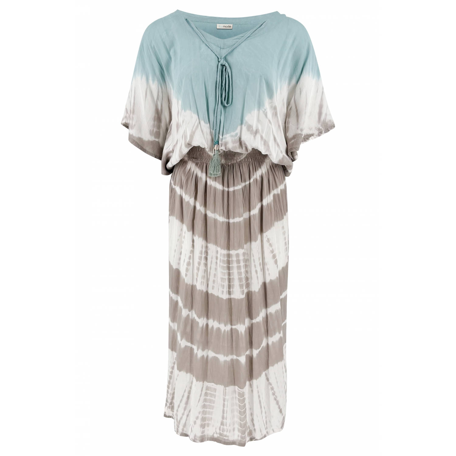 IBZmode maxi jurk blauw