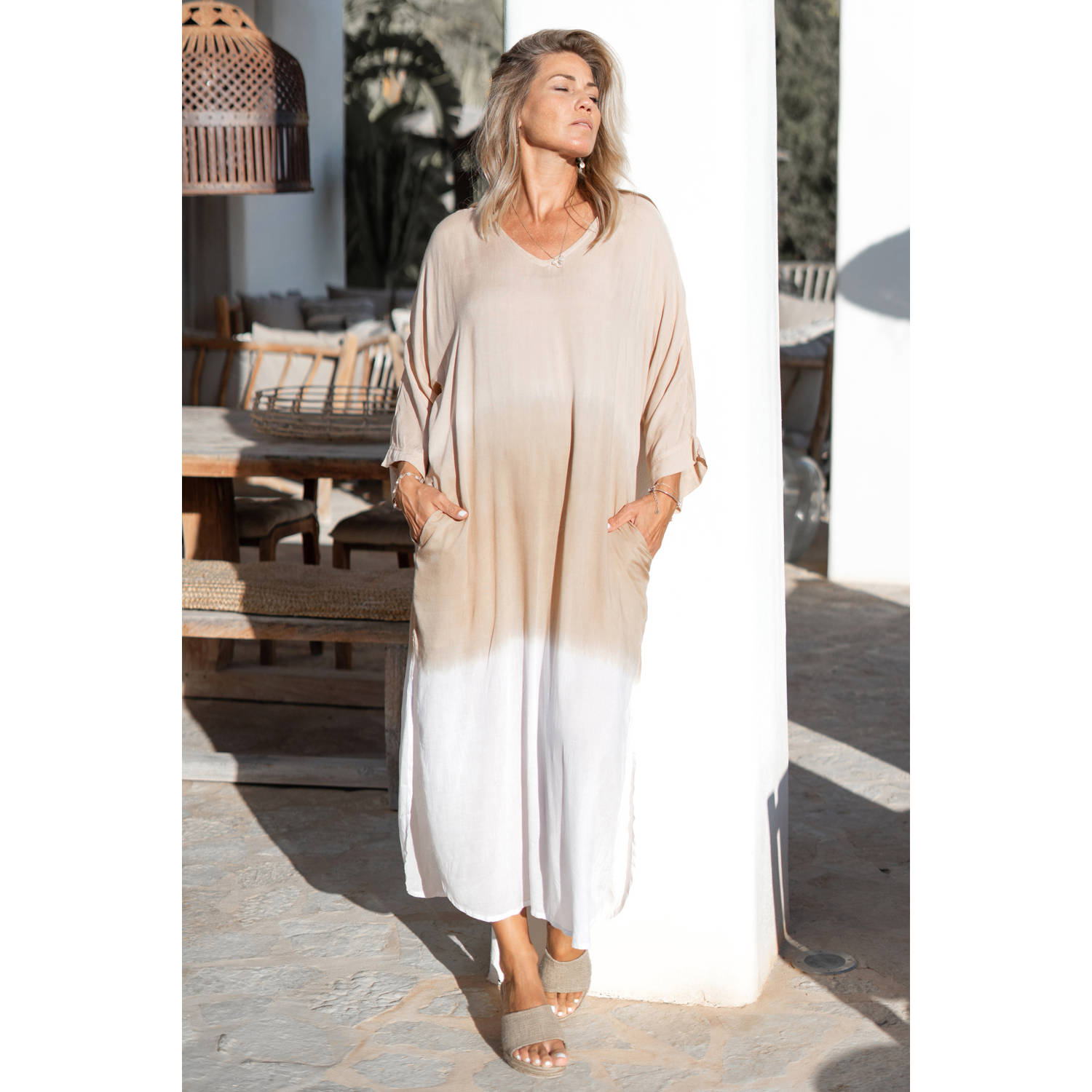 IBZmode maxi jurk wit