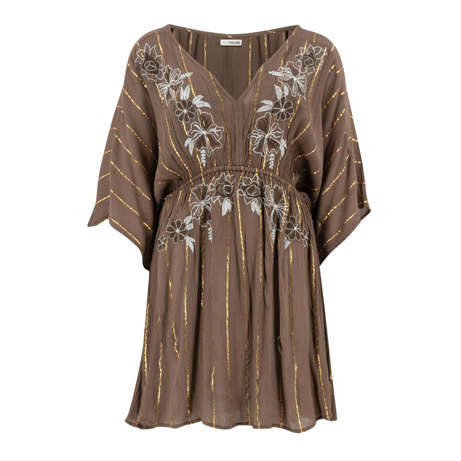 IBZmode met lurex bruin