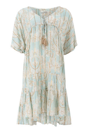 zomerjurk blauw