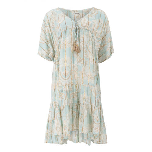 IBZmode zomerjurk blauw afbeelding