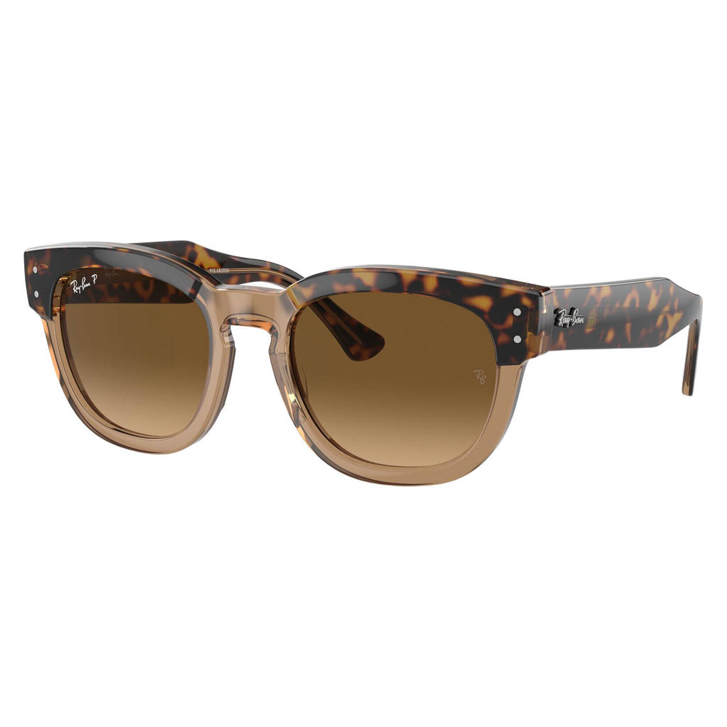 Ray-Ban zonnebril met tortoise print 0RB0298S bruin