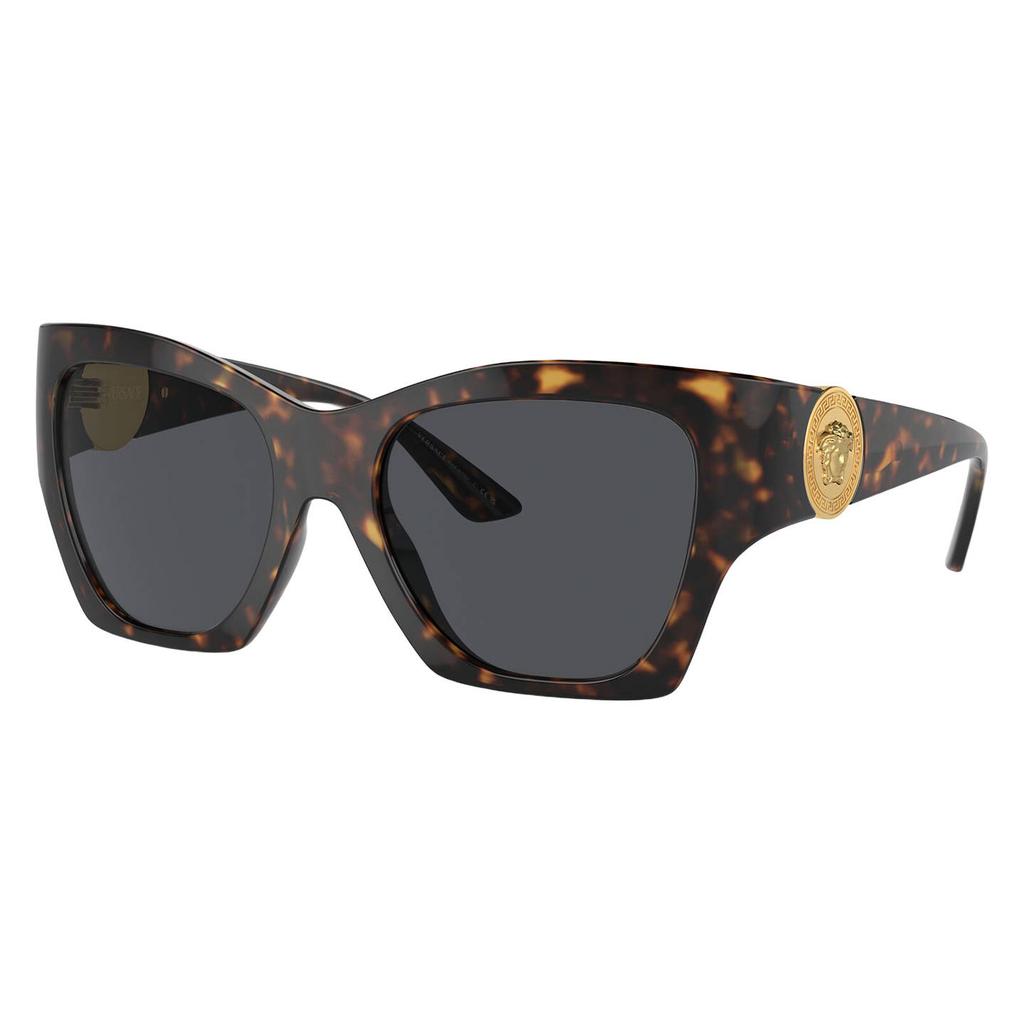 Versace zonnebril met tortoise print 0VE4452 bruin