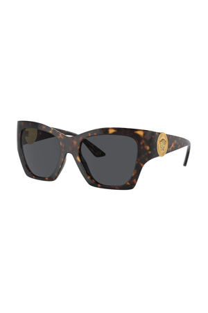 zonnebril met tortoise print 0VE4452 bruin