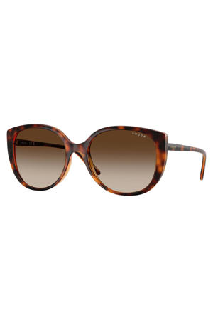 zonnebril met tortoise print 0VO5623S bruin